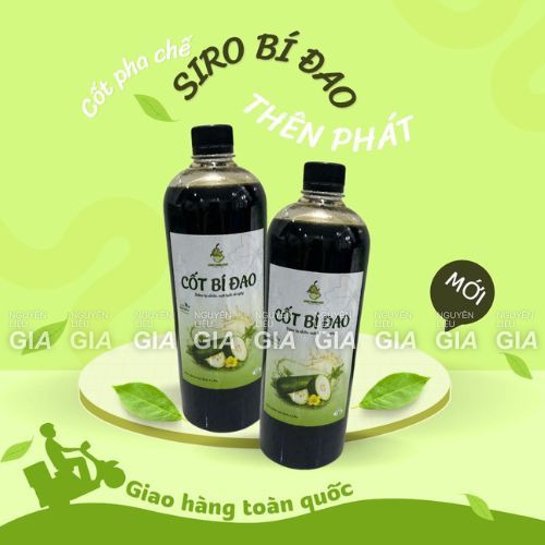 Nước cốt bí đao Châu Thiên Phát chai 1L - pha trà bí đao