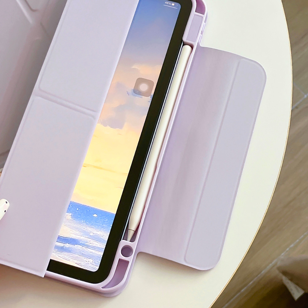 Vỏ Có Thể Tháo Rời Cho Mini6 Mini7 A17Pro IPad 9 10 11 A16 Air 2 3 4 5 6 7 8 10.9 "Pro11 Air M2 M3 M4 2026 Pro M4 M5 11" Khe Cắm Bút Chì