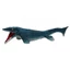 Bộ động vật mô phỏng đồ chơi khủng long Mosasaurus Solid Children Ankylosaurus World Tyrannosaurus Rex Toy Boy Chiều cao 4cm