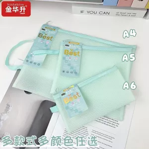 EVA Chống Nước A4 Túi Bảo Quản Túi Dây Kéo Mờ Dung Tích Lớn Dày Học Sinh Giấy Kiểm Tra Trong Mờ Túi Tập Tin Hộp Đựng Bút Chì 0527