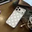 Điểm sóng nâu nhạt Thích hợp iPhone 1716 trường hợp điện thoại 15P trong suốt 13/14 12