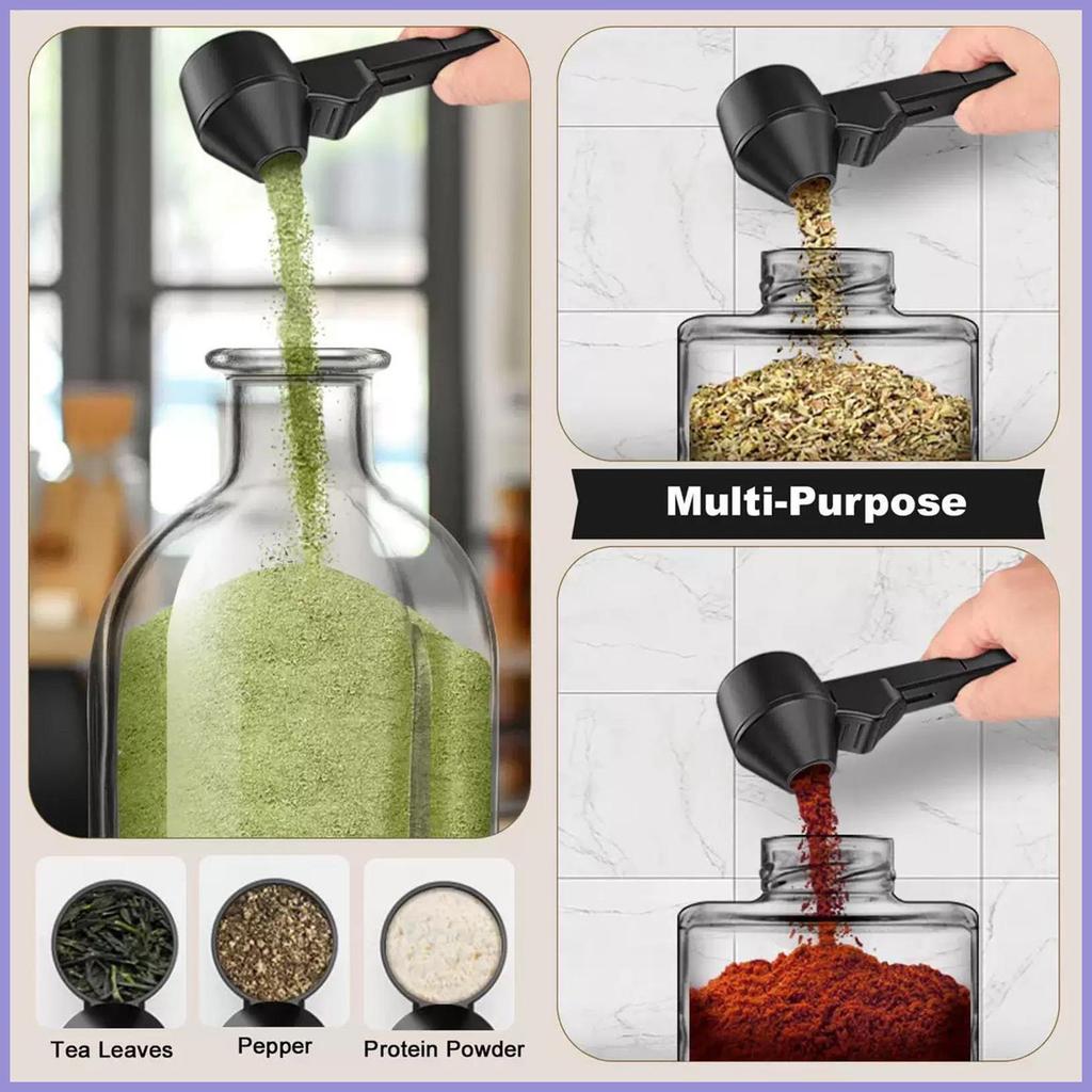 Muỗng Cà Phê Có Thể Tái Sử Dụng Đo Trượt Hộp Đựng Bột Muỗng Cho Cà Phê Đất Cho Protein Formula mueadsyvn