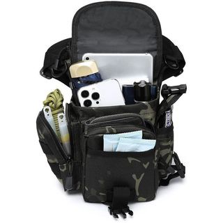 Chiến Thuật Ngoài Trời Eo Chân Túi Unisex Đi Xe Đạp Chân Túi Chụp Ảnh Dụng Cụ Di Động Lưu Trữ Ngoài Trời COS Zhang Qiling
