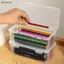 1 / 4 Hộp Bảo Quản Nhựa Trong Suốt Lớn Có Nắp Bản Lề Lý Tưởng Cho Đồ Trang Sức Đồ Trang Trí Đồ Dùng Gia Đình Và Tổ Chức Văn Phòng VN