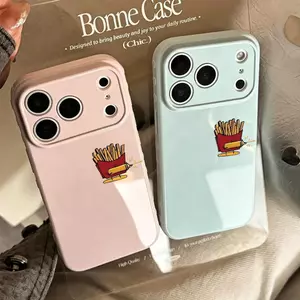 Cơn điên khoai tây chiên Thích hợp iPhone1714p trường hợp 13/11 mới 12 All Inclusive 11