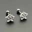 Tweedhuj 316L Thép không gỉ Xoắn Xuyên Sao Bông Tai Nữ 1 Xu Hướng Zircon Lobe Rook Sụn Tai Trang Sức Phụ Kiện Cơ Thể VN