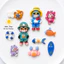 Set Charm Doraemon Summer Beach Mix Phao Cá Cua Tàu Ngầm Cực Cute 🦀☀️