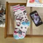 Tất thủy thủ đoàn in hình Hello Kitty, 5 gói tất hoạt hình dễ thương dành cho nữ và thanh thiếu niên