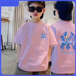 Áo phông cotton Bé trai umico với áo cổ tròn họa tiết graffiti mát mẻ