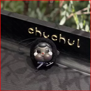 BH2 CRYBABY Ngày vườn thú buồn bã The Grumpy Gorilla Plushie Đồ chơi hợp thời trang dễ thương Vinyl Hộp mù sang trọng Túi búp bê Charm HB2