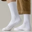 JVSUB 3 Đôi Tất Thể Thao, Tất Cotton Mềm Thoáng Khí, Tất Ngắn Mắt Cá Chân Chống Trơn Trượt Siêu Thấm Hút Cho Nam Nữ