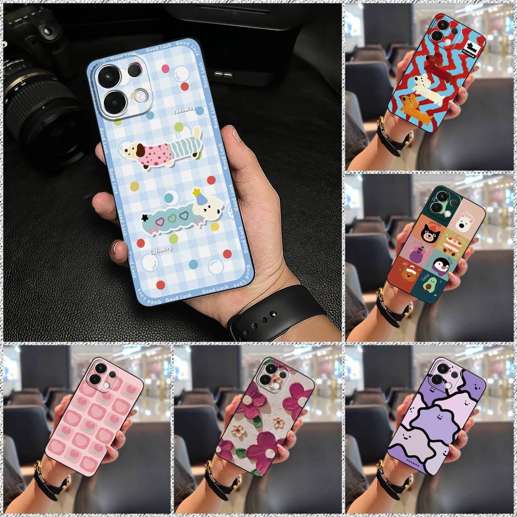Ốp lưng OPPO K12S / K13 5G, silicone TPU mềm, họa tiết graffiti hoạt hình, túi điện thoại bảo vệ toàn bộ, bền, chống va đập, chống bụi, chống nước