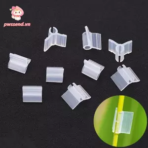 PWSEND 100 Chiếc Kẹp Ghép, Kẹp Ghép Đặc Biệt Bằng Nhựa, Cố Định Có Thể Tái Sử Dụng Kèm Cây Con Kẹp Vườn