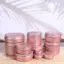 MAKY 5-180ml Lọ Kem Thiếc Mỹ Phẩm Son Dưỡng Môi Hộp Đựng Móng Tay Tẩy Trang Thủ Công Nồi Chai Có Thể Đổ Lại Vít Chủ Đề Trống Nến Hộp VN