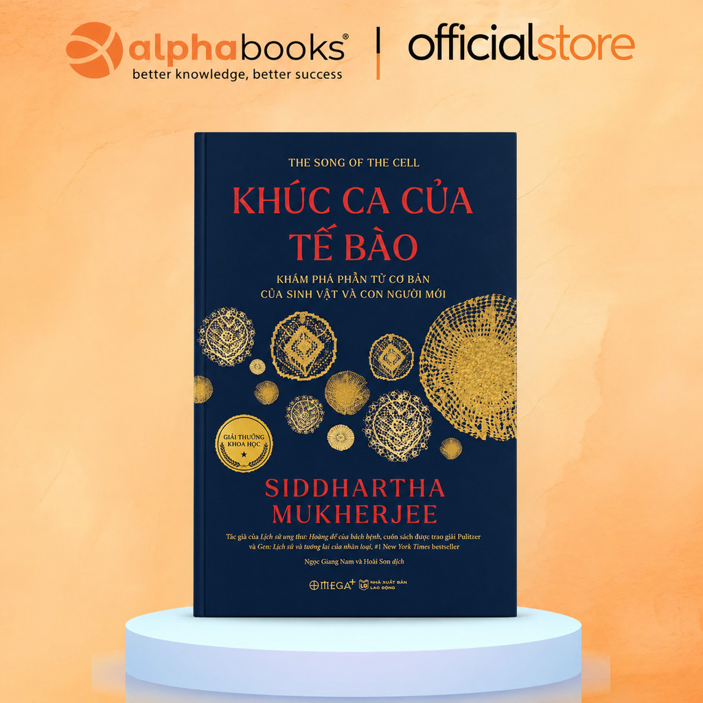 Sách - Khúc Ca Của Tế Bào - Siddhartha Mukherjee (Omega Plus)