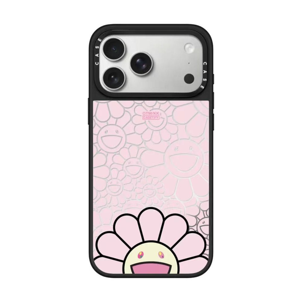 Gương Từ Tính Hoa Hồng Ốp Lưng Điện Thoại IPhone 17 16 Pro Max 17Air 17 16 15 14 13 12 11 Vỏ Bảo Vệ Chống Sốc