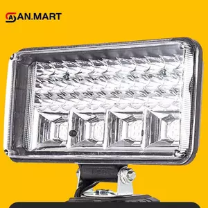 Đèn LED lũ AN.MART 3 Đèn làm việc 4 Inch cho pin Li ion 18V có thể sạc lại cho xưởng nhà để xe VN