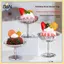 B & N Inox Salad Cốc Thực Phẩm Cốc Kem Cốc Cốc Retro Món Tráng Miệng Bát Trái Cây Sữa Chua Sona Bát Dụng Cụ Nhà Bếp Gia Đình.