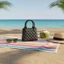 Quilted Tote Túi xách Cutout Tính năng unfastenTop Tote Túi xách Phụ kiện thời trang Tấm bên gia cố Tay cầm tròn