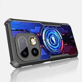 Ốp Điện Thoại Acrylic Cho OPPO Realme 16 Pro Plus Realme 16 16T 15T 15 Pro 5G Với Họa Tiết Sang Trọng Khung Đen Siêu Mỏng Cứng Chống Trầy Xước Bảo Vệ A07-08