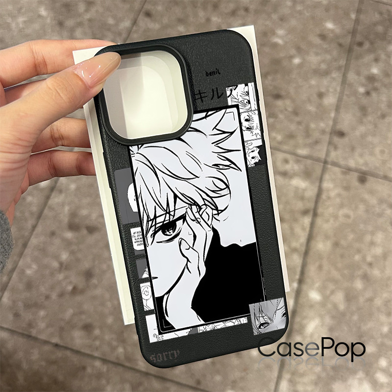 Ốp lưng cho iPhone 17 16 Pro Max 15 14 13 12 11 Hình ghép cậu bé Manga