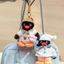 Spike Price [Chính hãng] Pingu Pyjama Series Sang Trọng Quyến Rũ Vui Nhộn Búp Bê Chim Cánh Cụt Dễ Thương Móc Khóa Ba Lô Quà Tặng Quyến Rũ