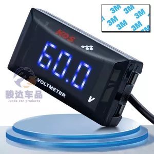 Vôn Kế Xe Điện Sửa Đổi Bê Nhỏ Rùa Vua Tốc Độ Khỉ Điện Xe Máy Sửa Đổi Phụ Kiện