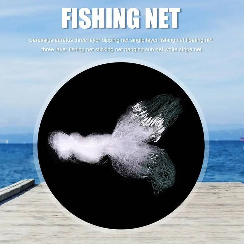 AqToCna 8 / 15 / 20 / 30M Lưới Câu Cá Nylon Lưới Đơn Dây Câu Cá Bẫy Phao Lưới Lưới Đơn Câu Chuyện Dụng Cụ Phụ Kiện AqToCna