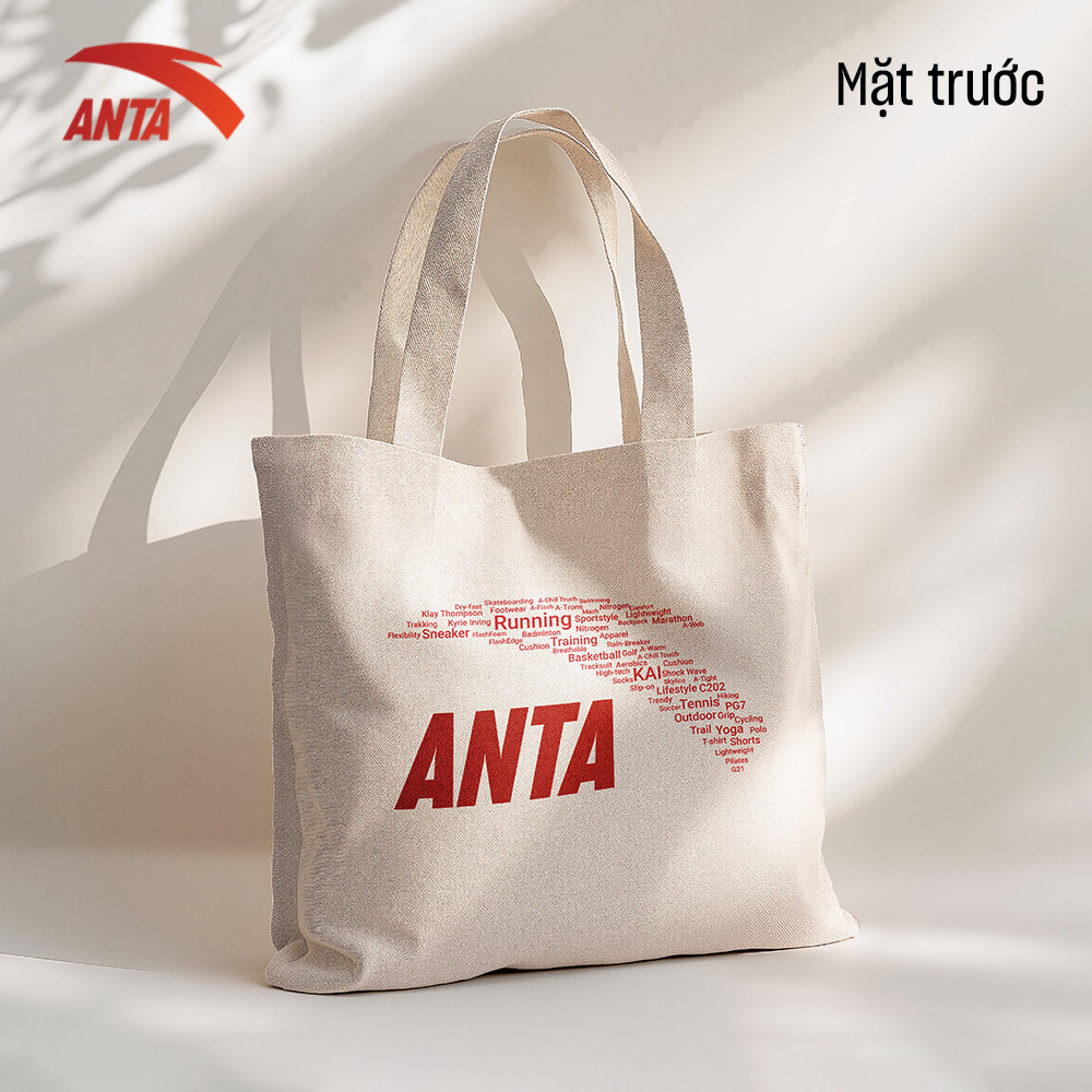 [QUÀ TẶNG KHÔNG BÁN] Túi Tote Canval ANTA U2A000075