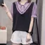 Áo thun nữ giảm béo mùa hè, áo thun ngắn tay cổ chữ V thời trang Hàn Quốc mới dành cho nữ