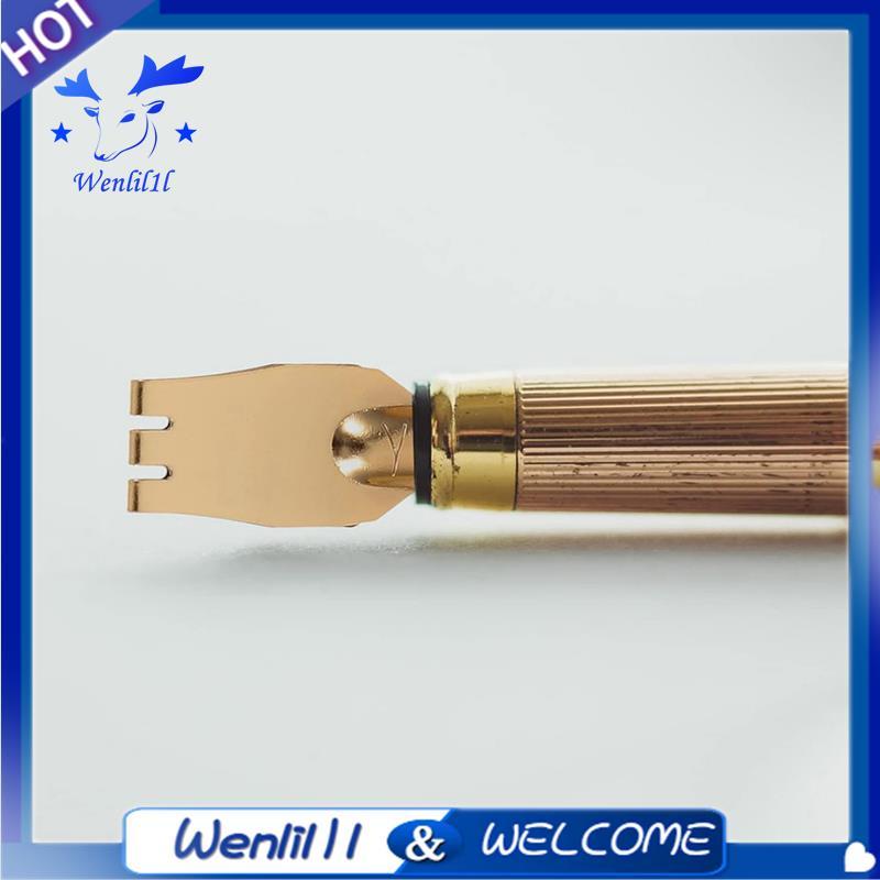 Bộ Nib Thay Thế 5 Đầu Viết Nghệ Thuật Retro Cho Bút Máy Đầu Phẳng Cho Thư Pháp Và Văn Phòng Phẩm