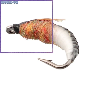 Thực Tế Nymph Scud Bay Cho Cá Hồi Câu Cá Côn Trùng Nhân Tạo Mồi Dụ Scud Worm