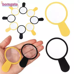 BORAGETE 5 / 10 Chiếc 3X Phóng Đại Mini Bỏ Túi Dụng Cụ Giáo Dục 45 Mm Trang Sức Loupe