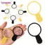 BORAGETE 5 / 10 Chiếc 3X Phóng Đại Mini Bỏ Túi Dụng Cụ Giáo Dục 45 Mm Trang Sức Loupe