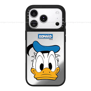 Gương Dễ Thương Vui Nhộn Mông Vịt Từ Tính Ốp Lưng Điện Thoại IPhone 11 12 13 14 15 16 Plus 17Pro Max 17 Air Case Vỏ Bảo Vệ Chống Sốc