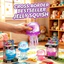 Wiggly Tentacle Clear Jellyfish Fidget Squish, Long lanh Confetti Cảm giác lo âu Bàn làm việc Đồ chơi