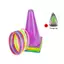 AIHOM Đảng Trò Chơi Vòng Ném Trò Chơi Carnival Combo Bộ Nhựa Mềm Nón Vòng Ném Trò Chơi Ném Trò Chơi Đồ Chơi Cho Trẻ Em Người Lớn,