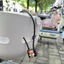 Khóa giỏ xe đạp điện chống trộm bằng thép, hợp kim nhôm, kèm chìa khóa, phù hợp giỏ trước