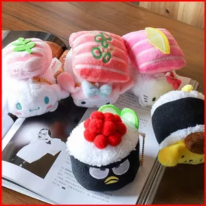 SY Sanrio Hello Kitty Cinnamoroll MY MELODY Nhật Bản sushi sang trọng túi mặt dây chuyền quà tặng cho trẻ em