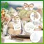 SWEET 10 Chiếc Quà Lưu Niệm Đám Cưới Cho Khách Nơ Chữ Thập Thổ Cẩm Túi Quà Tặng Cảm Ơn Bạn Thẻ Cô Dâu Tắm Đính Hôn Trang Trí Tiệc n