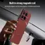 YJD Ốp Lưng Cho Xiaomi 17T Pro Mark Họa Tiết Da Mạnh Từ Tính Hút Vỏ Mềm Chống Rơi Vỏ Điện Thoại