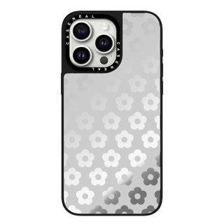Ốp điện thoại gương chất lượng cao hoa trắng CASENEAL Thích hợp cho iPhone 17ProMax 17pro 17 air 16promax 16 15promax 15 14promax 13 13promax Ốp lưng cứng chống rơi thời trang