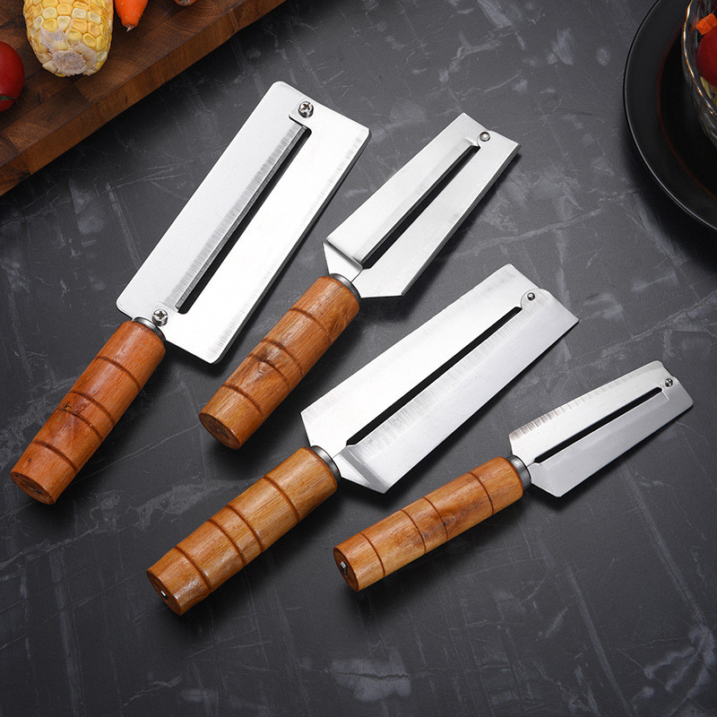 Lô Lớn Thương Mại Peeler Peeler Sharp Sugarcane Knife Thép Không Gỉ Dứa Dao 6JEK