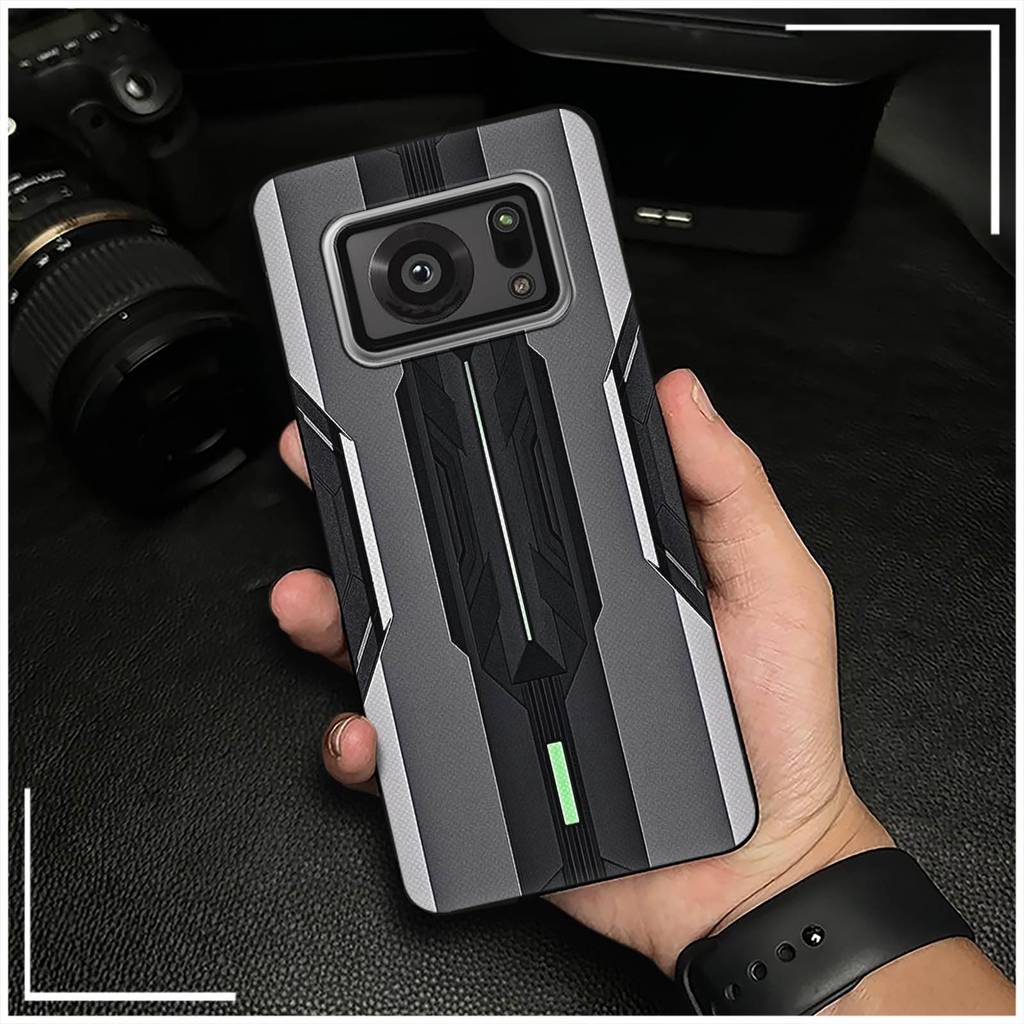 Ốp Lưng TPU Silicon Cho Sharp Aquos R6 / SH-51B / P6 / R6G, Ốp Mềm Bền, Thiết Kế Mecha, Chống Sốc, Bảo Vệ Toàn Bộ