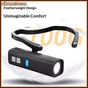 AIHOM Đèn pin LED treo tai nhẹ có cảm biến chuyển động và tuổi thọ pin dài Hoàn hảo cho cắm trại Đi bộ đường dài Câu cá,