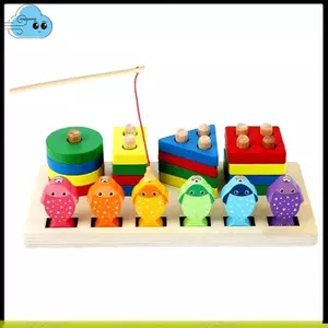 Đồ chơi học tập Đồ chơi sắp xếp hình dạng phù hợp và lắp ráp đồ chơi