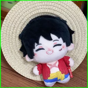 PS1 ONE PIECE Monkey D. Búp bê sang trọng Luffy Plushie có mũ rơm Túi dễ thương Charm SP1