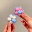 Móc treo hoa macaron dán tường không cần khoan keo nano treo chìa khóa khăn tắm tay nắm tủ dùng mọi nơi trong nhà xinh