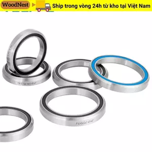 Vòng bi tai nghe xe đạp WOODNEST, Vòng bi lái Vòng bi tai nghe xe đạp bằng thép, Chống mài mòn Phụ kiện xe đạp chống nước