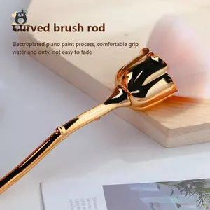 Bàn chải nghệ thuật làm móng Loại bỏ bàn chải bụi móng tay Acrylic UV Gel Ba Lan Công cụ làm sạch bột Làm đẹp Bàn chải trang điểm Phụ kiện làm móng tay1 Chiếc Mới